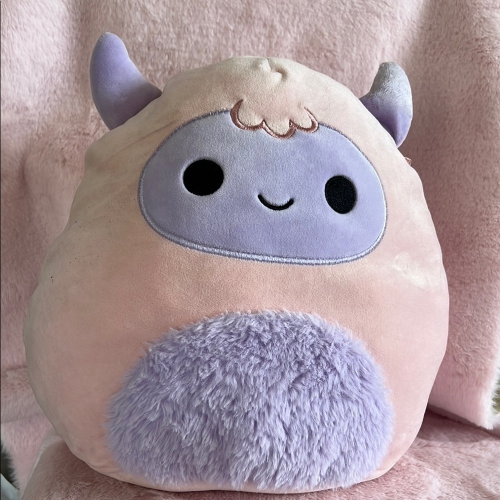 Squishmallows Plush Toy in Soft Pink